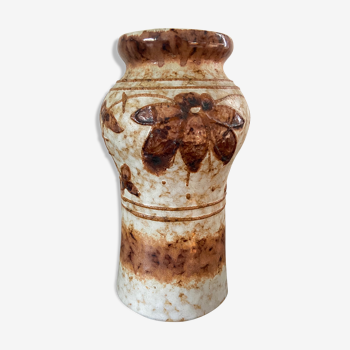 Vase céramique émaillée années 1970