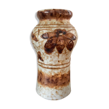 Enamel ceramic vase - 1970s