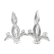 1336 Cristallerie de Vannes Le Châtel (1765-2018) - Pair of candlesticks - Crystal