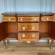 COMMODE TRANSITION LOUIS XV XVI LATE XIX TH ORNAMENTATION BRONZE MARBLE