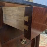 Pair of Empire style bedside tables