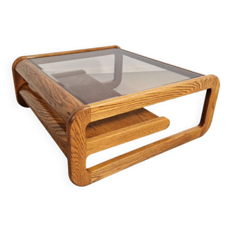 Lou Hodges coffee table | Oak | 1970s