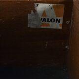 Buffet/Long John en teck « Avalon » du milieu du siècle. Style vintage élégant.