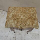 Bedside in Louis XV style marquetry