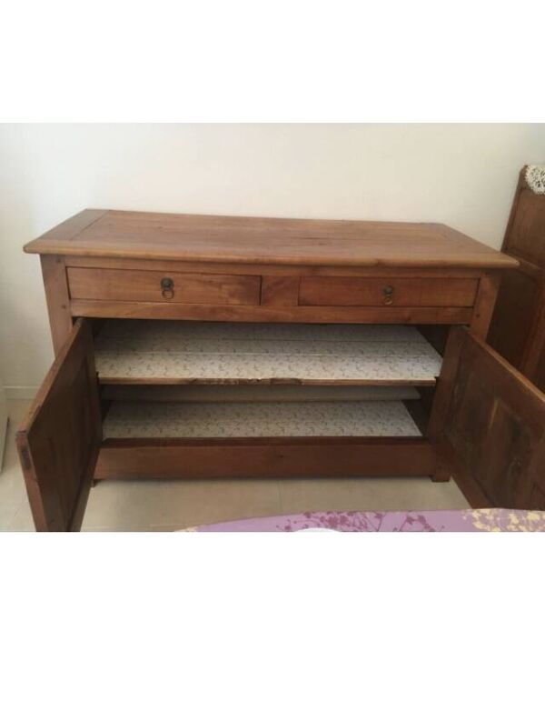 Buffet de campagne en bois massif