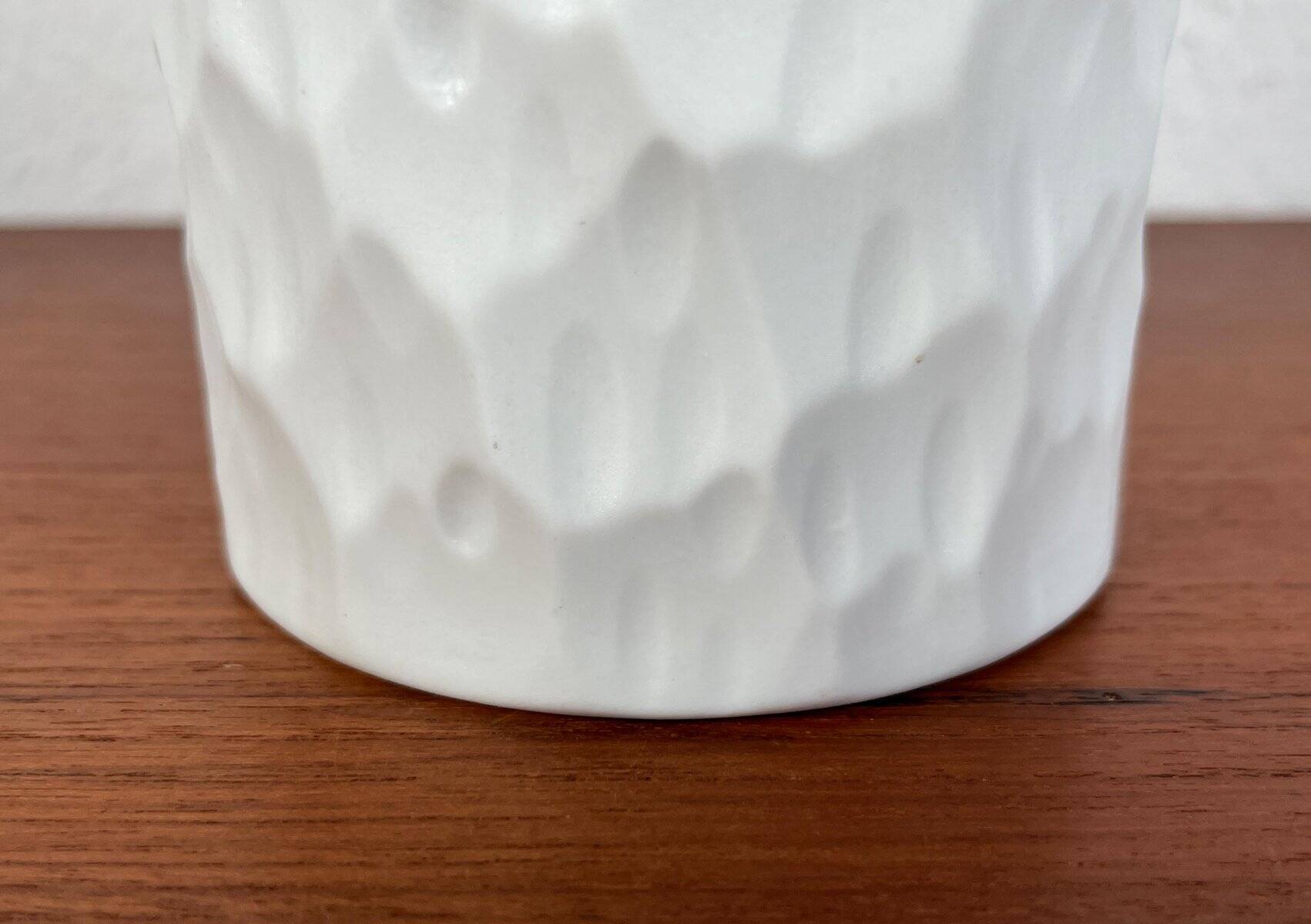 Vintage German minimalist porcelain vase by Thomas, 1970s.