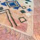 Tapis berbère marocain authentique Azilal neuf et coloré 243x140cm