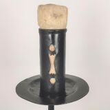 Wrought iron candle holder 139cm