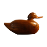 Solid teak duck