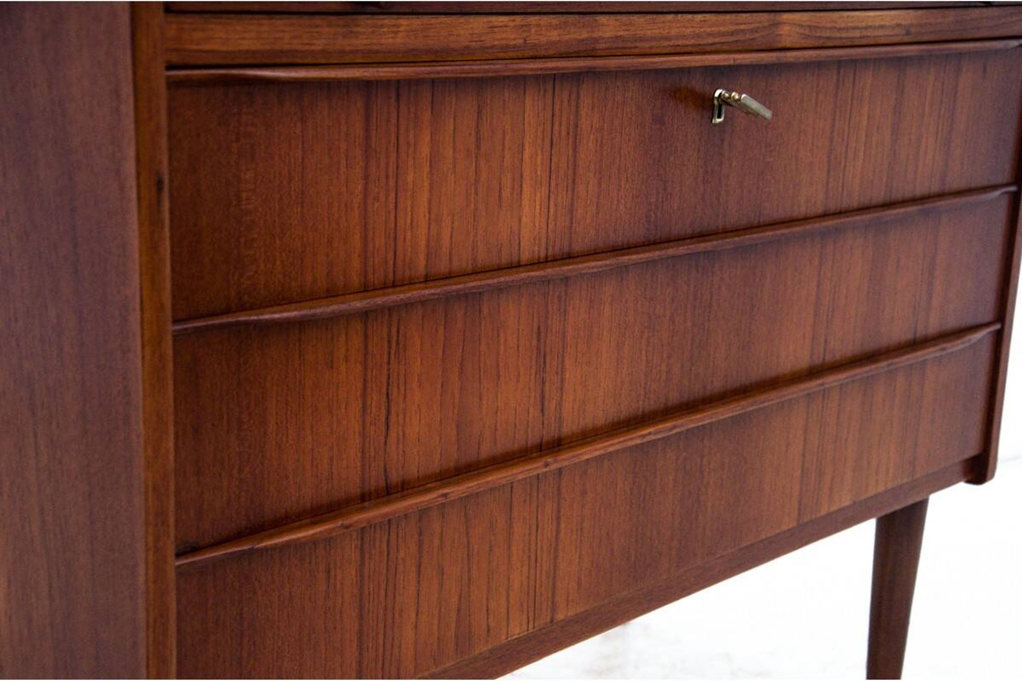 Teak writing desk, Danish design, 1960s.