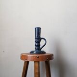 Hand-held ceramic candle holder, slow-moving, bohemian country decor