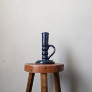 Bougeoir à main en céramique artisanale