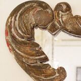 Baroque Mirror in Carved Wood