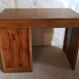 Blond oak desk