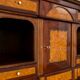 19th Century Mahogany Secretary Desk, French Polish