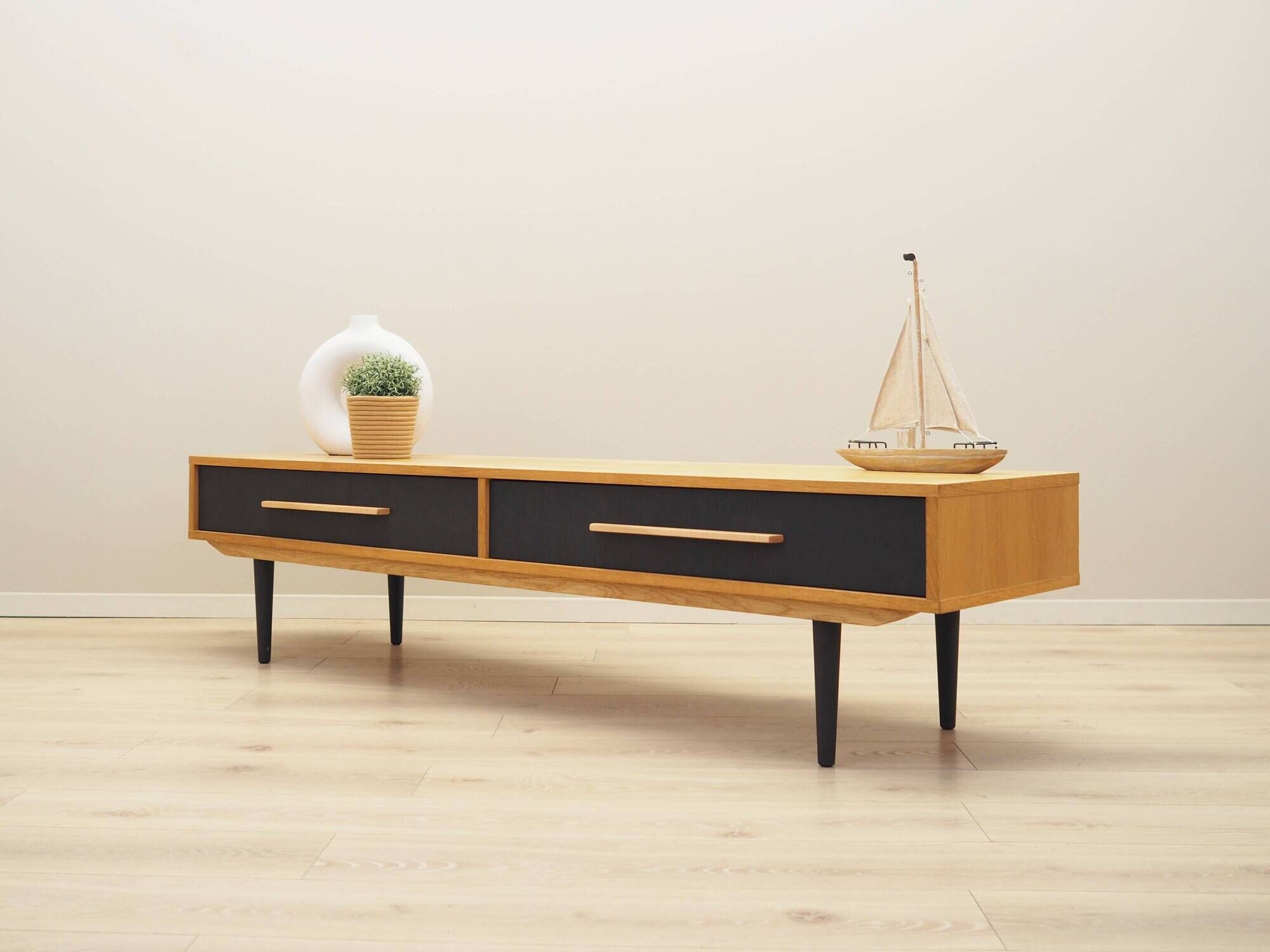 Oak lowboard, Scandinavian design