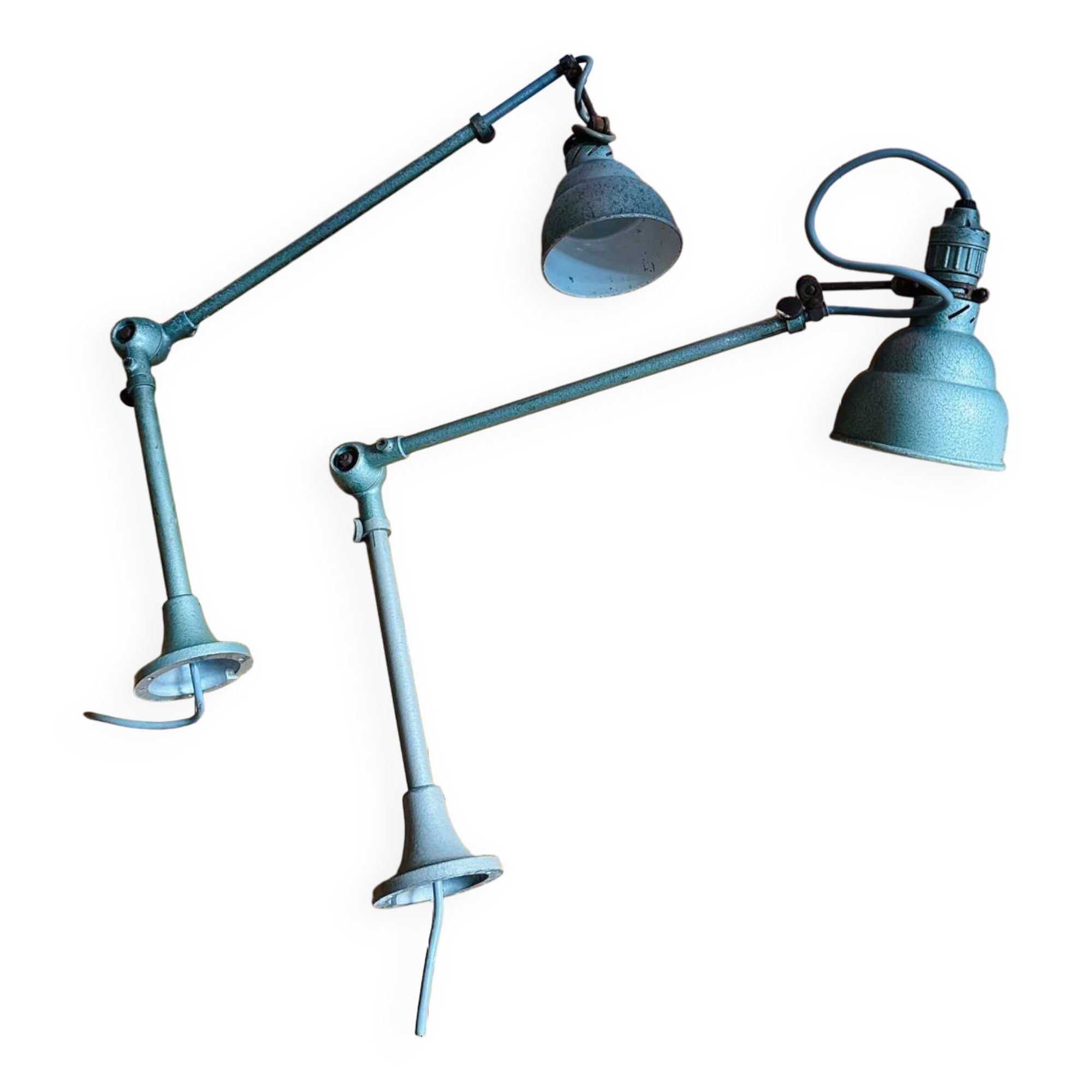 Industrial workshop wall lights
