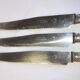 Couteaux anciens couvert de table service estampille Au Diamant
