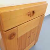selected by Charlotte Perriand Les Arcs vintage pine storage unit from the 60s and 70s