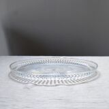 Molded glass dish