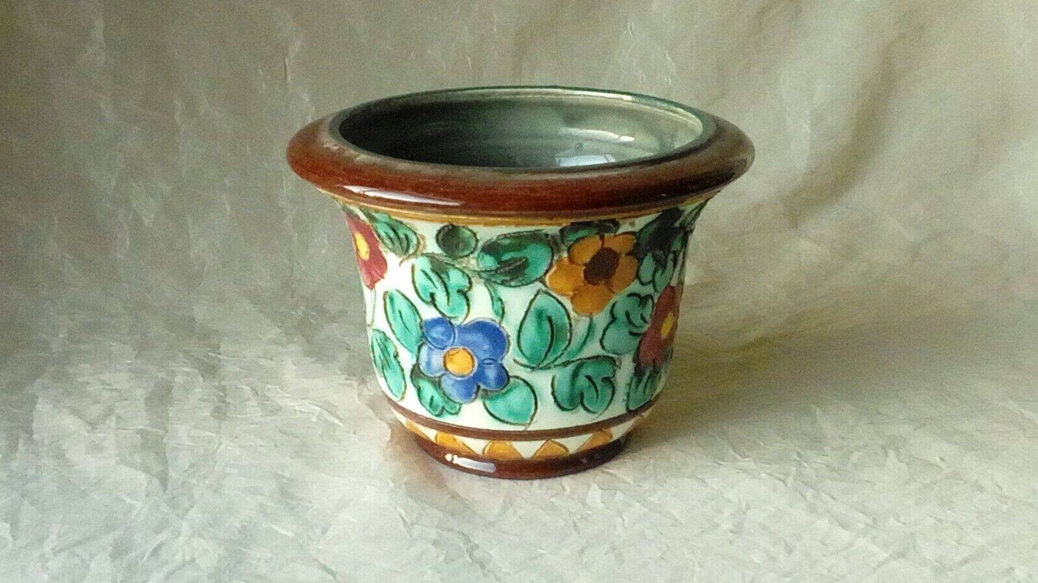 Monaco cerart cache pot en ceramique annees 50-60
