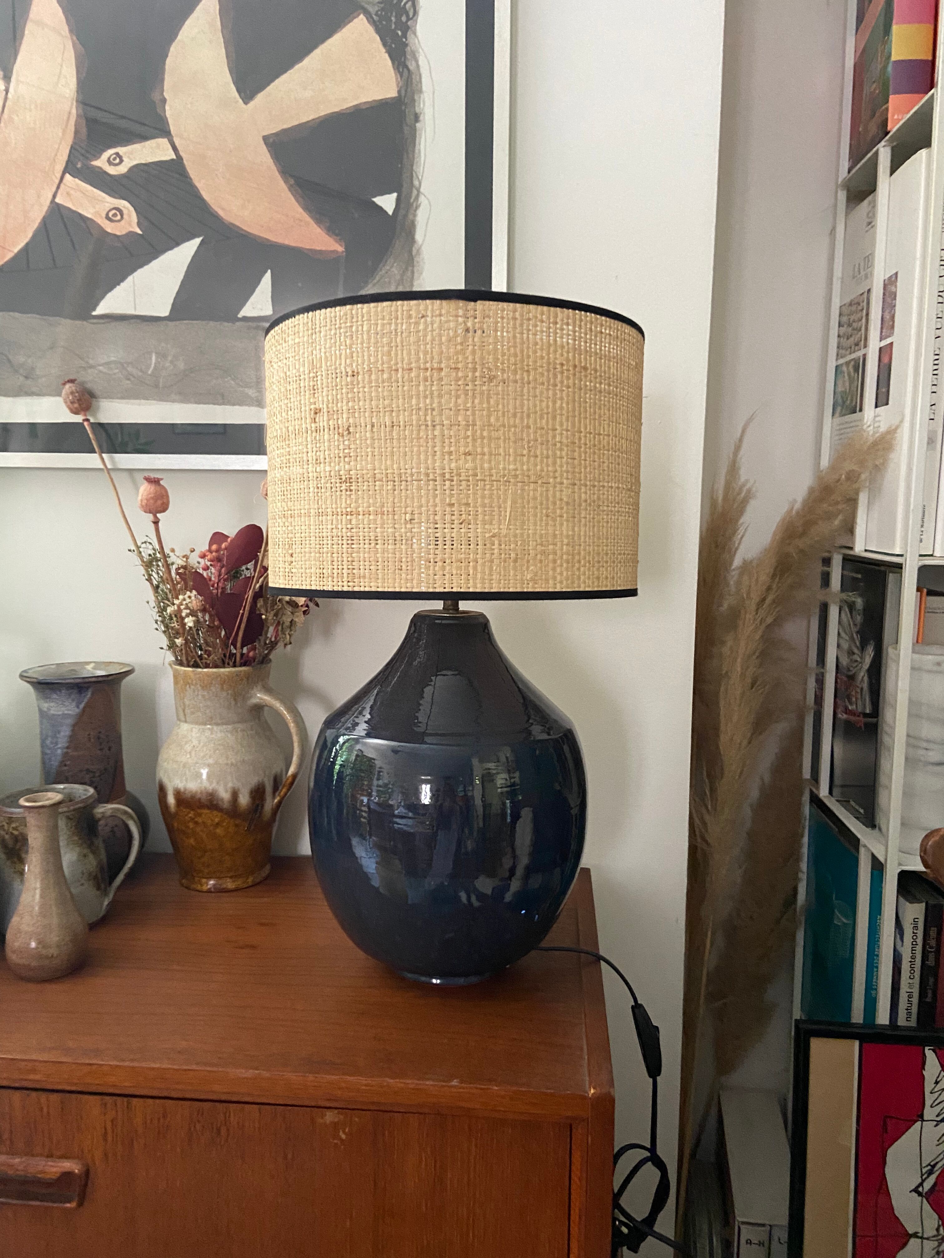 Vintage ceramic lamp