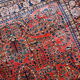 Handmade antique Persian Sarouk rug 4' x 6.8' (122cm x 207cm) 1920s - 1B784