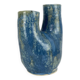 Vase sculptural en céramique par Dale, Danemark, années 1970