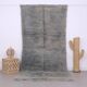 Pale Vintage Moroccan Rug 137 x 295 cm - Berber Wool Rug - Handmade Rug