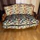 Louis XV style banquette