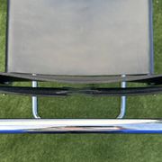 Pair of MR 10 chairs with Mies Van der Rohe laces, Knoll International
