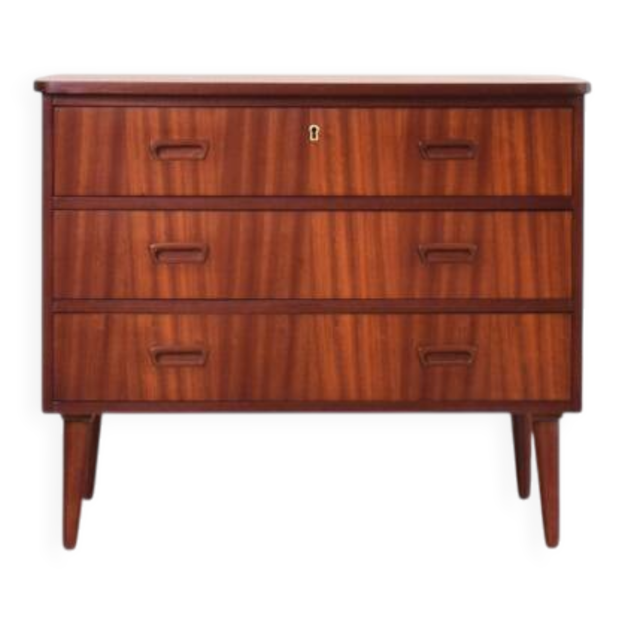 Commode danoise en teck du milieu du siècle, années 1960.