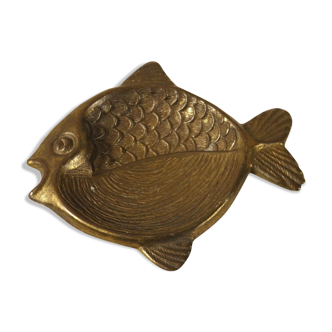 Vide-poche " poisson " en métal doré