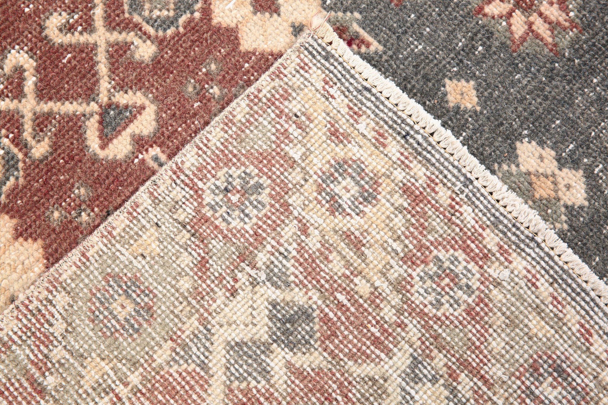 3x13 Persian Antique Runner Rug, 94x387Cm