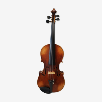 Old violin 4/4 + accessories stanislav plzdni 1920
