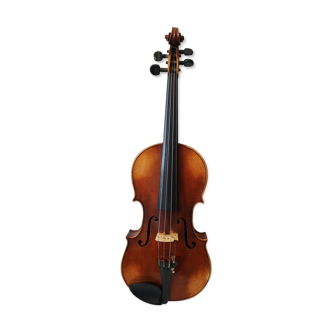 Old violin 4/4 + accessories stanislav plzdni 1920