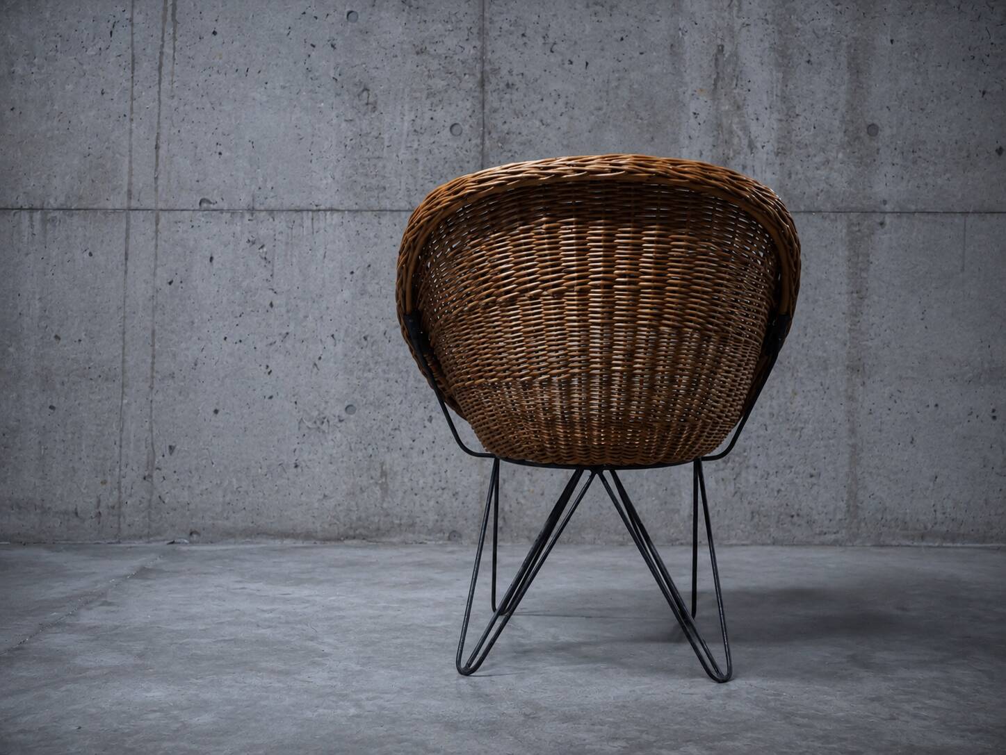 Armchair & coffee table Teun Velthuizen - Vintage 1950