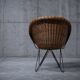 Armchair & coffee table Teun Velthuizen - Vintage 1950