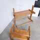 Bureau et chaise enfant pin Bauhaus