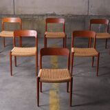 Niels O. Møller model 75 dining chair