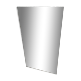 Beveled mirror 120x66cm