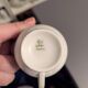 LIMOGES Gaston Sailly coffee service, white, gray and gold