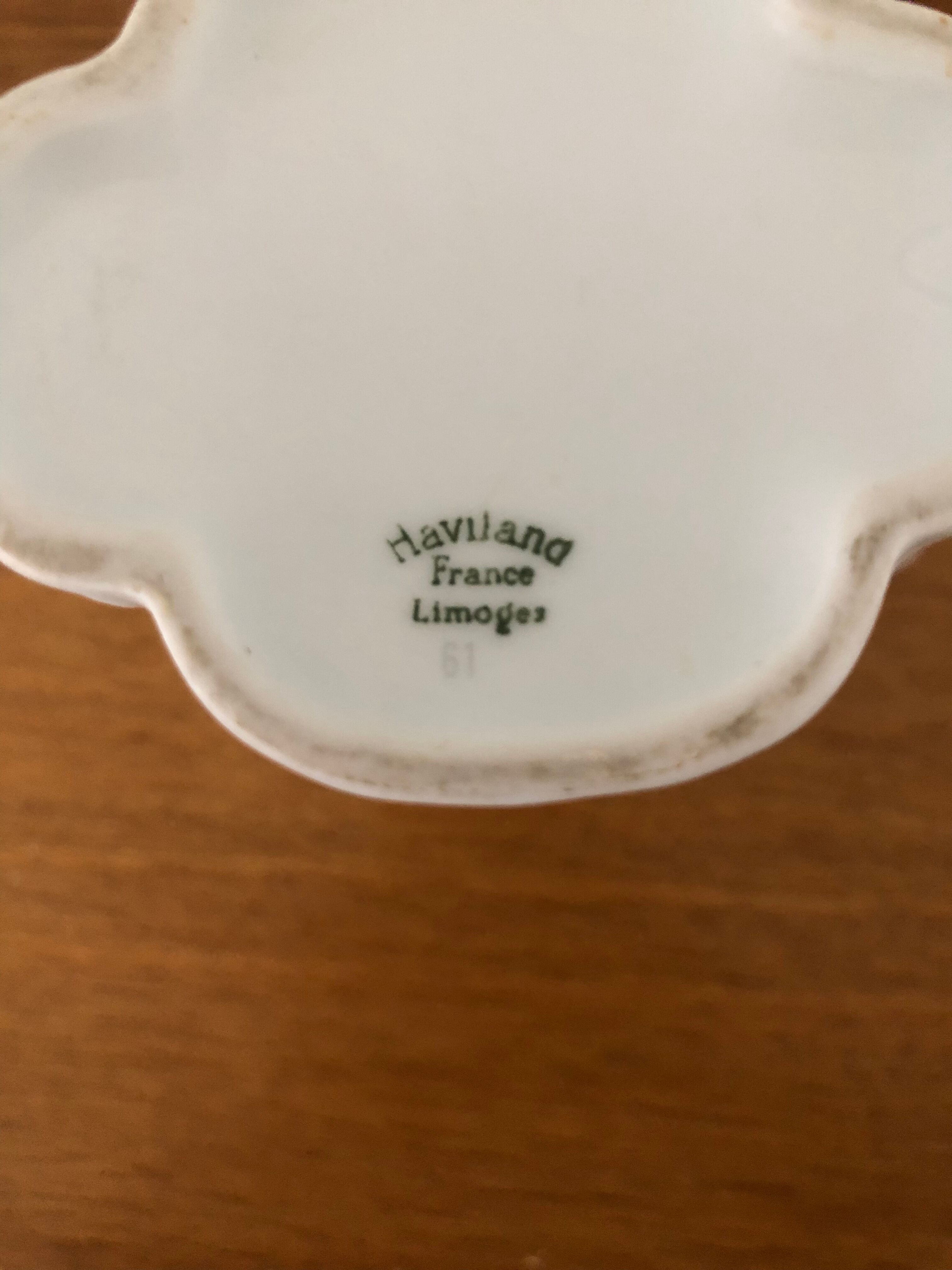 Limoges porcelain milk jug