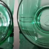 5 verres apéritifs vintage excel vert