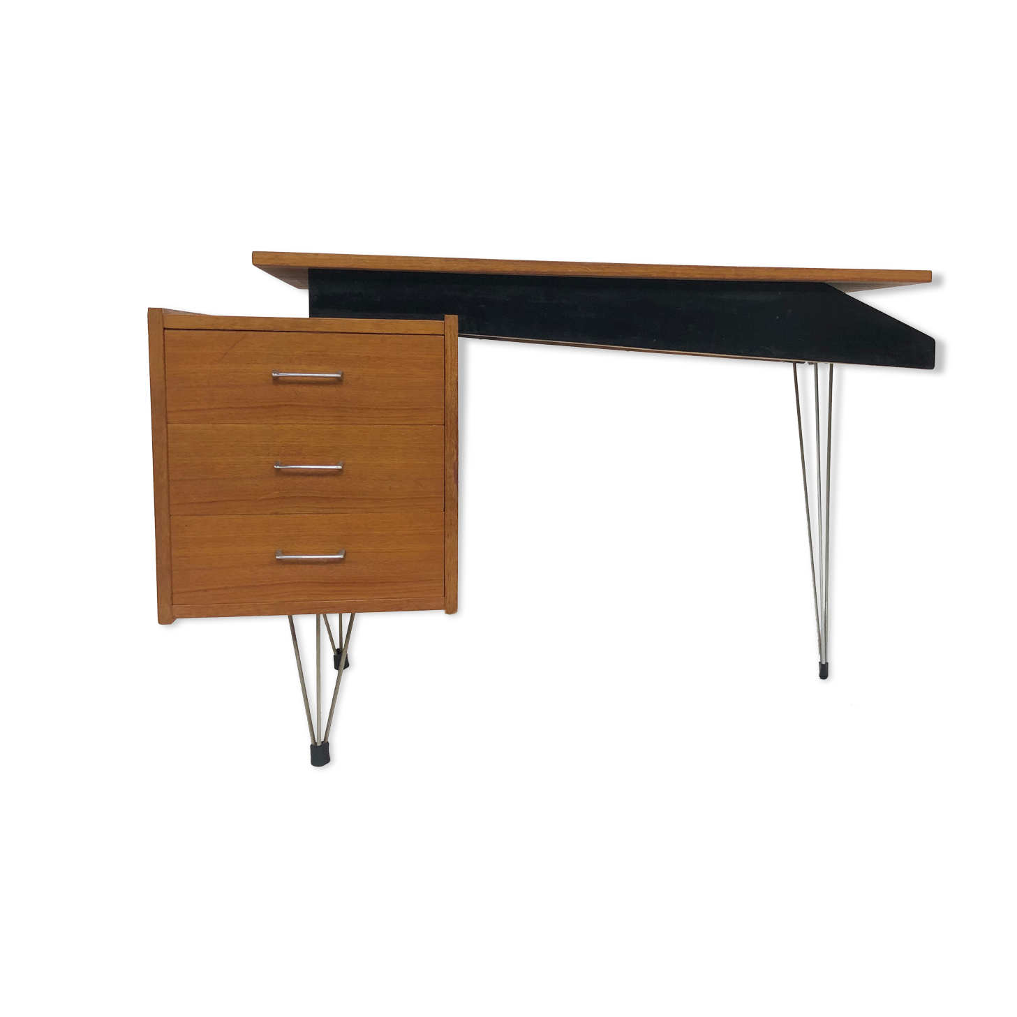 Designer Vintage Pastoe Cees Braakman desk of the 50s teak
