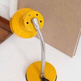 Small vintage yellow desk lamp