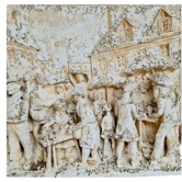 Plaque Haut relief en platre
