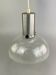 70s lamp lamp ball lamp hanging lamp glass ceiling lamp space age design