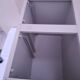 Metal cabinet 2 drawers industrial loft 70s