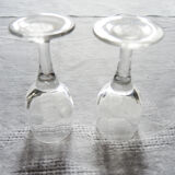 2 anciens verres à digestif epurés